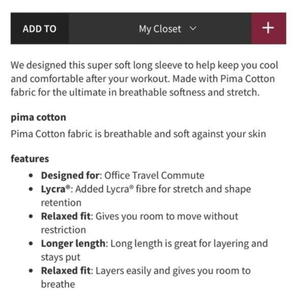 Lululemon Neutral Oversized Soft Top Athleisure Weekend Yoga Lounge Breathable - Picture 7 of 7